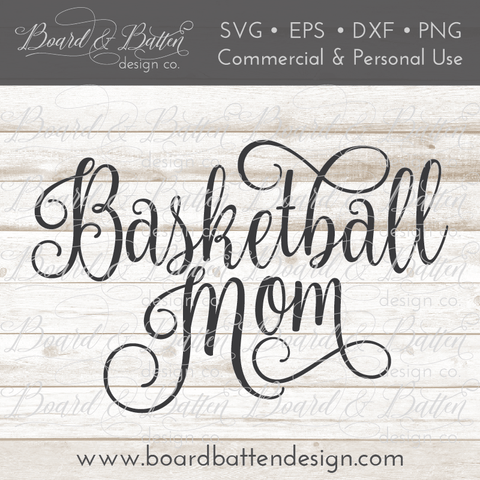 Basketball Mom SVG File