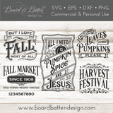 The Fall & Autumn Bundle with LIFETIME updates - Commercial Use SVG Files for Cricut & Silhouette
