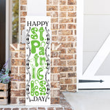 Happy St Patrick's Day Porch Sign SVG File for Cricut/Silhouette - Commercial Use SVG Files for Cricut & Silhouette