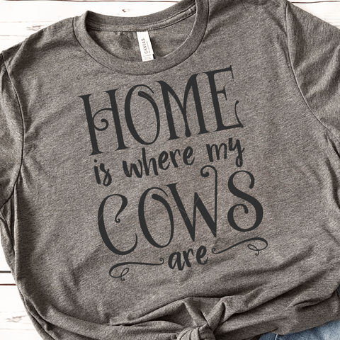 Home Is Where My Cows Are SVG File