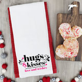 Hugs and Kisses SVG File (Style 2) - Commercial Use SVG Files for Cricut & Silhouette