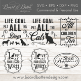 Animal Lovers SVG Bundle with LIFETIME Updates - Commercial Use SVG Files for Cricut & Silhouette