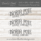 North Pole Christmas SVG Cut File Bundle - Commercial Use SVG Files for Cricut & Silhouette