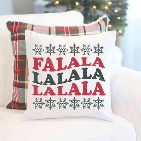 Retro Falalalala lala lala SVG File for Christmas Cricut Projects & Silhouette Cameo
