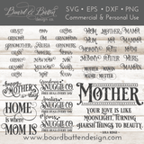 Mother's Day SVG Bundle - Commercial Use SVG Files for Cricut & Silhouette