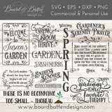Spring Favorites SVG Bundle - Commercial Use SVG Files for Cricut & Silhouette