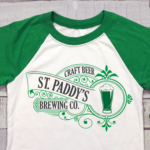 Vintage St Paddy's Day Brewery Sign SVG File for St Patrick's Day Cricut/Silhouette
