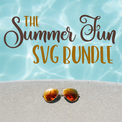 Summer Fun SVG Bundle with LIFETIME Updates