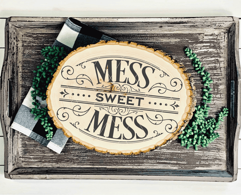 Victorian Style Mess Sweet Mess Cuttable SVG File