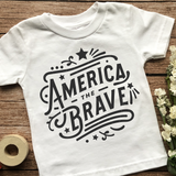 Patriotic SVG America The Brave - Memorial Day SVG