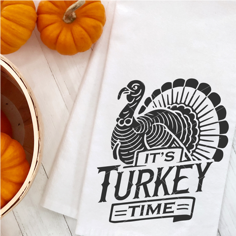 It's Turkey Time Thanksgiving SVG For Cricut/Silhouette/Glowforge #2