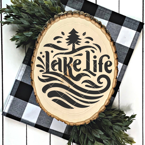 Lake Life SVG File for Cricut - Lake SVG - Summer SVG For Silhouette