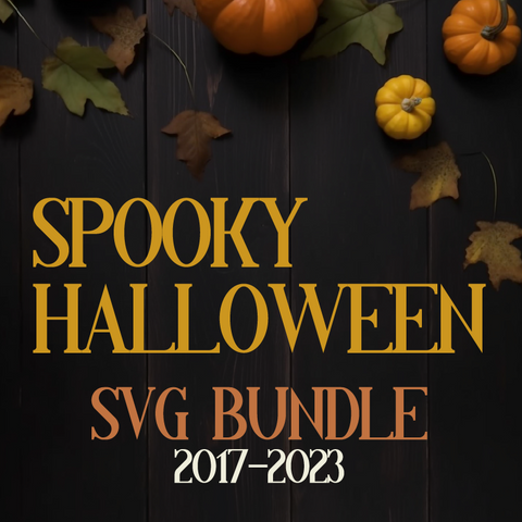 Spooky Halloween SVG Bundle 2017-2023