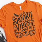 Halloween SVG Spooky Vibes Only | Cricut/Silhouette/Glowforge