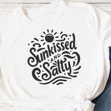 Sunkissed and Salty SVG Files for Cricut - Summer Cut Files