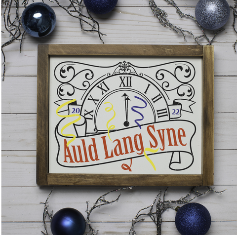 New Year SVG | Auld Lang Syne | Cricut Files