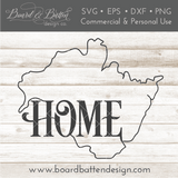 New Brunswick NB  "Home" Outline SVG File - Canadian Province - Commercial Use SVG Files for Cricut & Silhouette