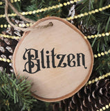 Gothic Victorian Reindeer Names SVG File Ornament Set Bundle - Commercial Use SVG Files for Cricut & Silhouette