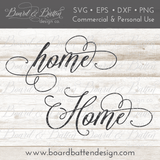 Home SVG File - Commercial Use SVG Files for Cricut & Silhouette