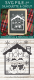 There's Snow Place Like Home Snowman SVG File for Cricut/Silhouette/Glowforge - Commercial Use SVG Files for Cricut & Silhouette