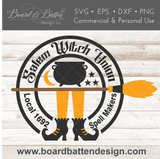 Witches Union Logo SVG File for Halloween - Commercial Use SVG Files for Cricut & Silhouette