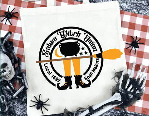 Witches Union Logo SVG File for Halloween