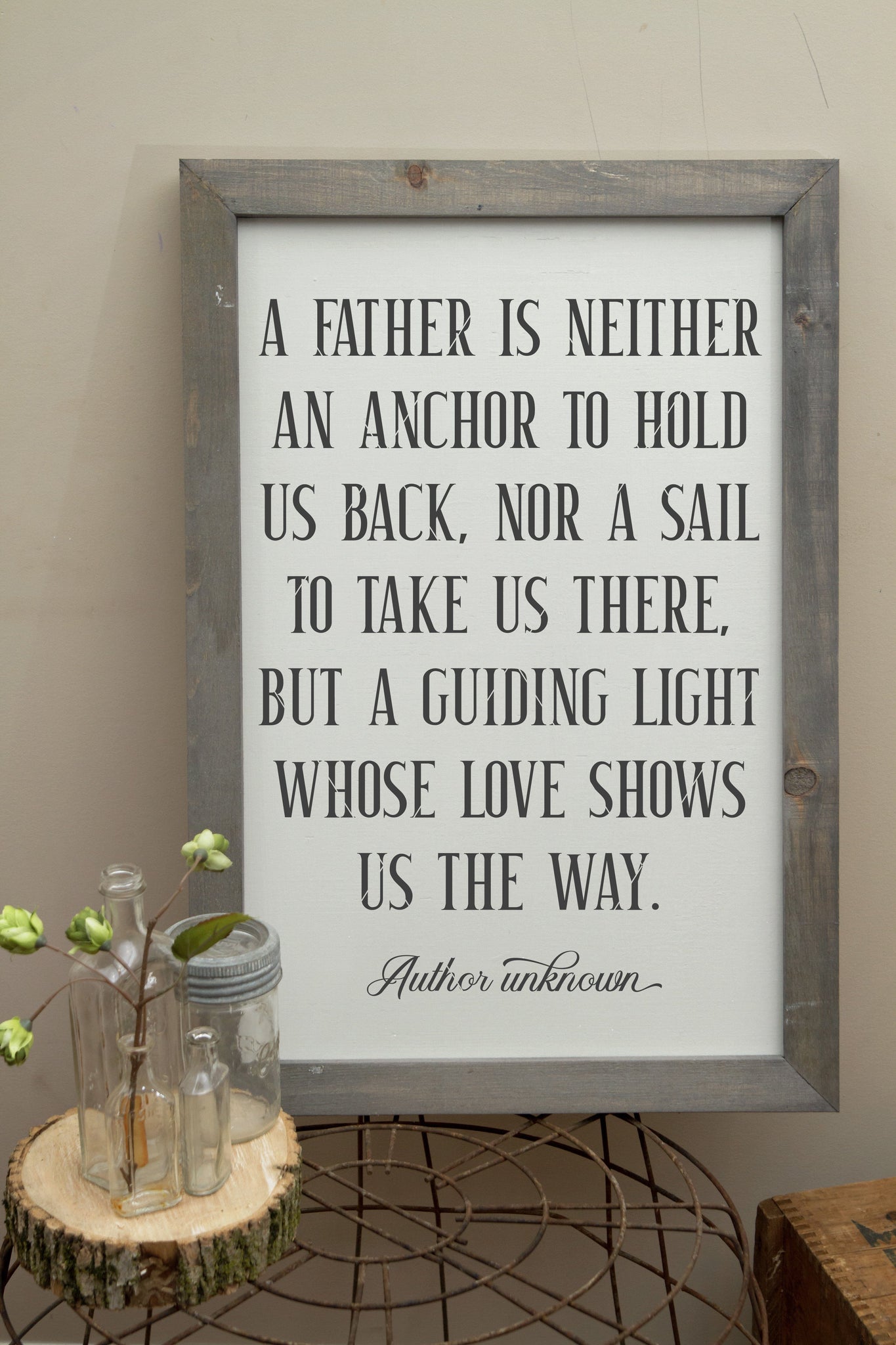 A Father Is Neither An Anchor Nor A Sail SVG File - Commercial Use SVG Files for Cricut & Silhouette
