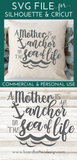 A Mother Is An Anchor In The Sea Of Life SVG File for Mother's Day - Commercial Use SVG Files for Cricut & Silhouette