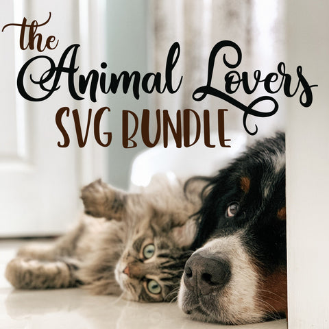 Animal Lovers SVG Bundle with LIFETIME Updates