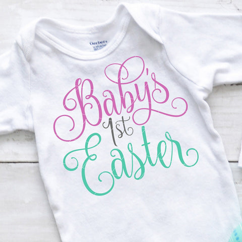 Baby's First Easter SVG File