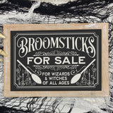 Broomsticks For Sale SVG File for Halloween - Commercial Use SVG Files for Cricut & Silhouette