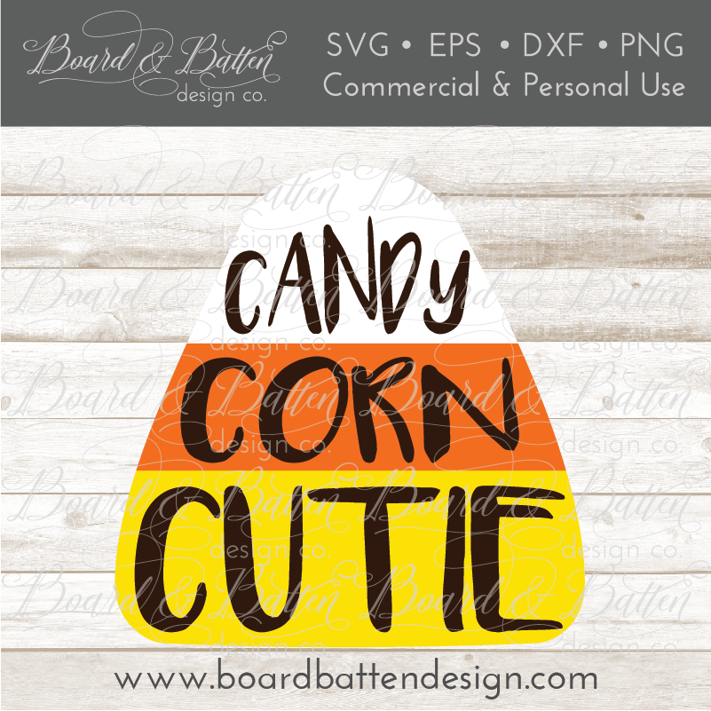 Candy Corn Cutie SVG File - Commercial Use SVG Files for Cricut & Silhouette
