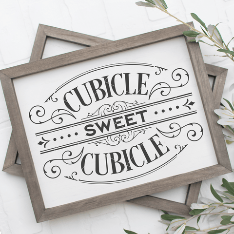 Victorian Style Cubicle Sweet Cubicle SVG File