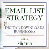 Email List Strategy with Bethany Archer - Commercial Use SVG Files for Cricut & Silhouette