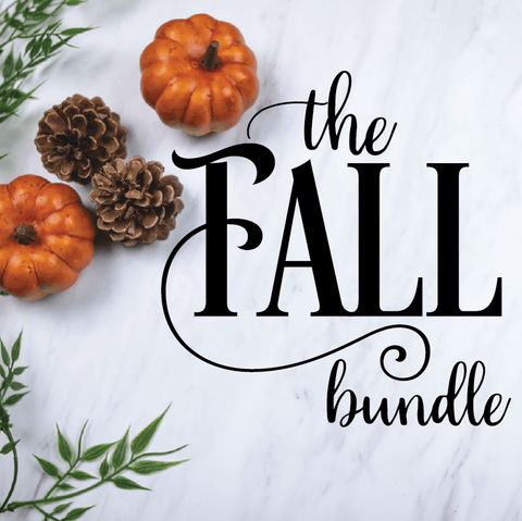RETIRED - The Fall & Autumn SVG Bundle with LIFETIME updates