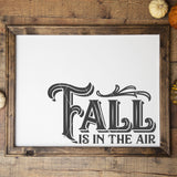 Fall Is In The Air SVG File for Autumn - Commercial Use SVG Files for Cricut & Silhouette