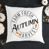 Autumn Svg | Farm Fresh Autumn Harvest Round SVG File - Commercial Use SVG Files for Cricut & Silhouette