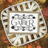 Gather SVG File for Thanksgiving - Commercial Use SVG Files for Cricut & Silhouette