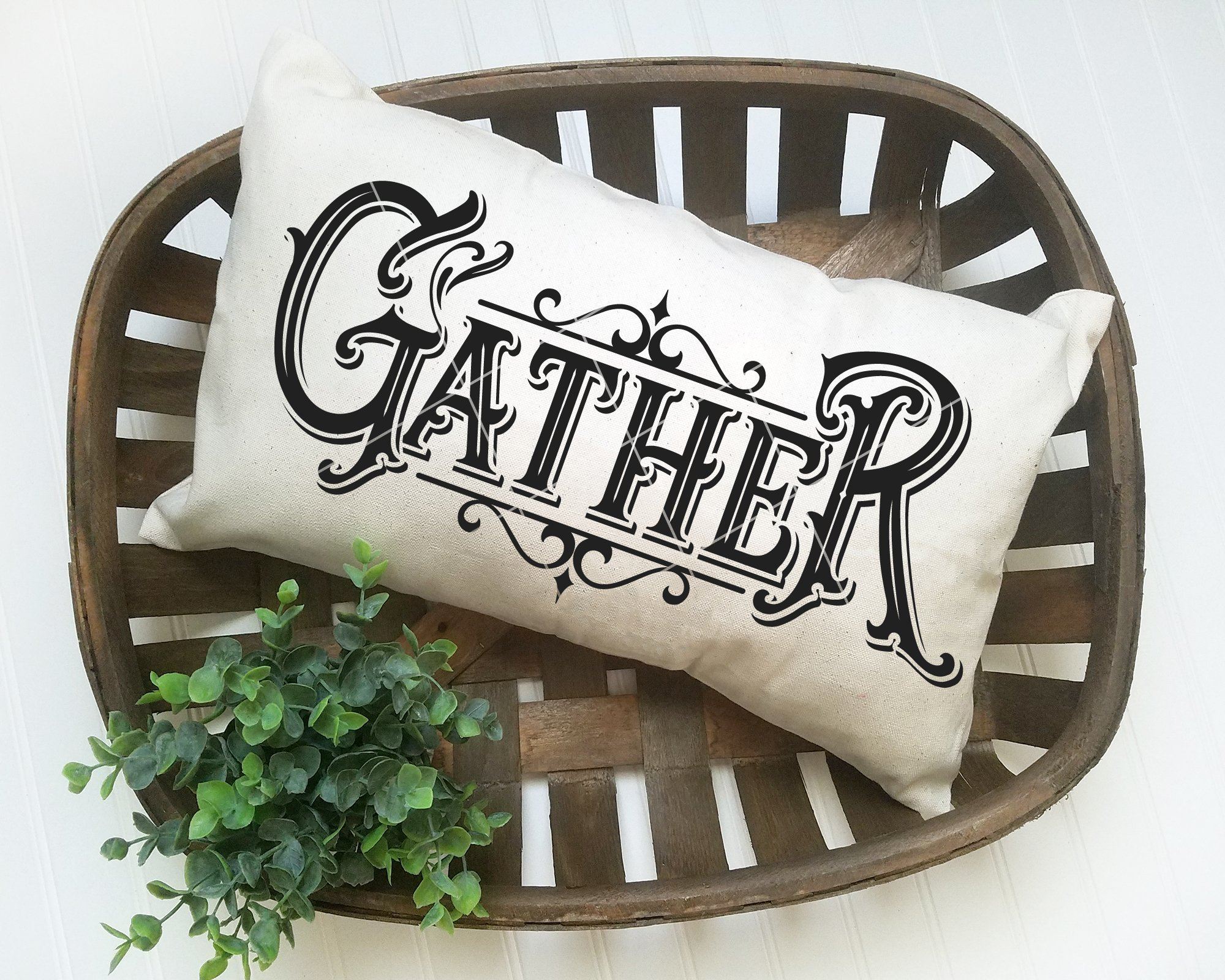 Fancy Vintage Gather SVG File - Commercial Use SVG Files for Cricut & Silhouette