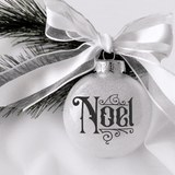 Gothic Christmas Ornament SVG File - Noel - Commercial Use SVG Files for Cricut & Silhouette