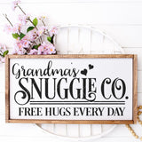 Grandma's Snuggle Co Vintage SVG With Mom & Auntie Variations - Commercial Use SVG Files for Cricut & Silhouette