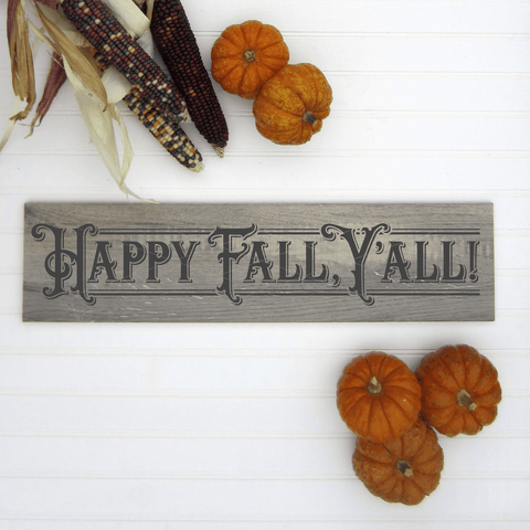 Vintage Happy Fall Y'all SVG Cutting File