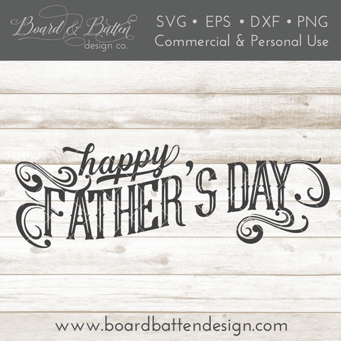 Happy Father's Day SVG File