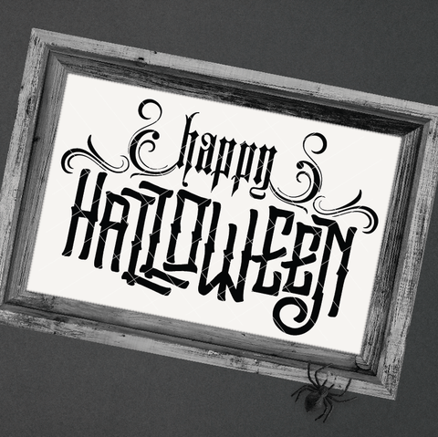 Happy Halloween 3 SVG File