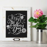 Happy Mother's Day SVG File Style 5 for Cricut/Silhouette - Commercial Use SVG Files for Cricut & Silhouette