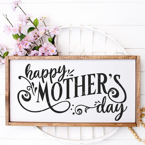 Happy Mother's Day SVG File