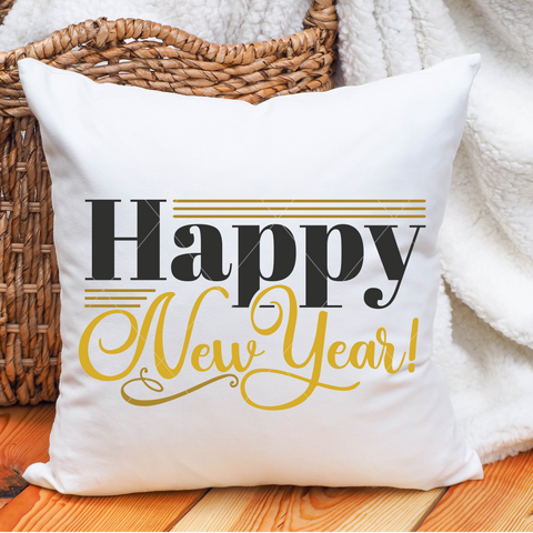 Happy New Year SVG File - Cricut Designs for New Years - #9