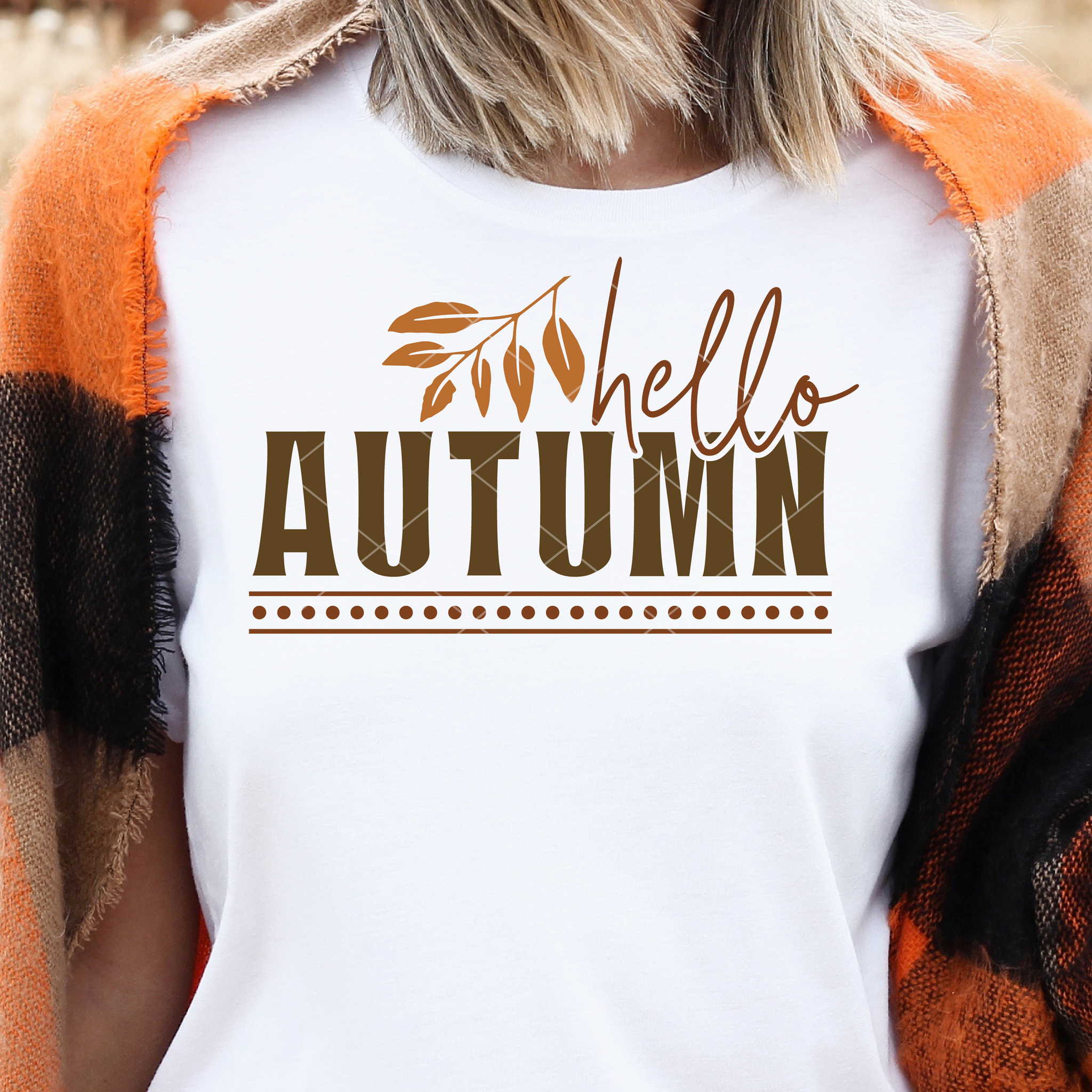 Fall Svg Files | Hello Autumn SVG File for Cricut/Silhouette - Commercial Use SVG Files for Cricut & Silhouette