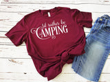 I'd Rather Be Camping SVG - Commercial Use SVG Files for Cricut & Silhouette
