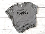 I'd Rather Be Fishing SVG - Commercial Use SVG Files for Cricut & Silhouette